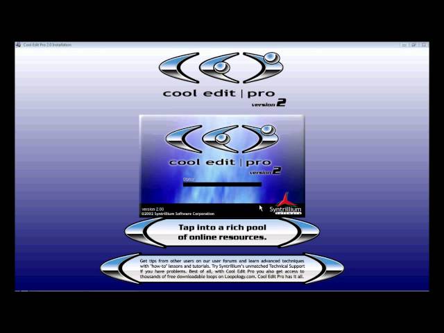 How to Install Cool Edit Pro 2.0 Full