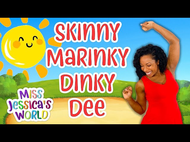 Best Love Song for Kids: Skinny Marinky Dinky Dee | Miss Jessica's World | Sing & dance