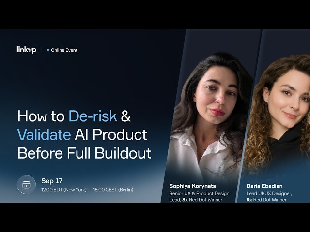How to De-risk & Validate AI Product Before Full Buildout
