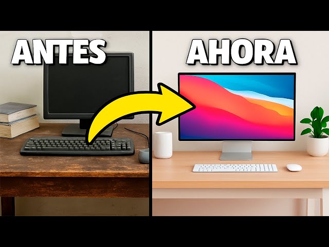 Así renové mi escritorio gastando muy poco