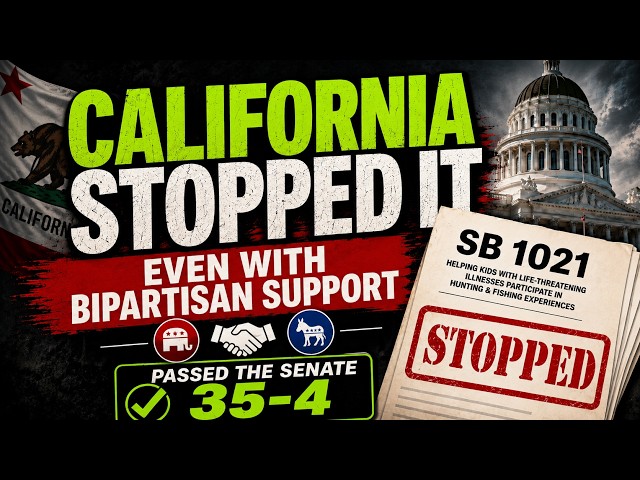 This Pro 2A Bill Had Bipartisan Support — California said NO