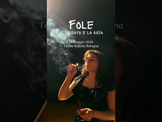 FOLE - IL SOLDATO E LA ROSAproduzione Teatro Ridotto - 2024