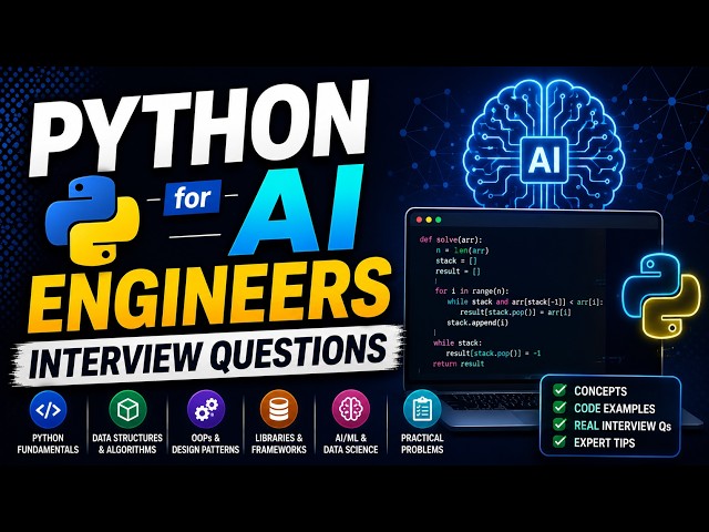 Python for AI Engineers Interview Questions