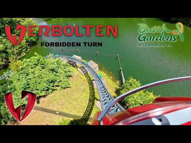 Verbolten FORBIDDEN TURN - NEW 2026! | Busch Gardens Williamsburg 🇺🇸