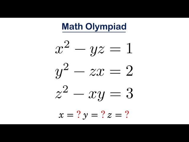 90% of Students Struggle With This TRICKY System! | Can You Solve It?
