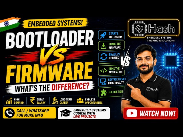 Bootloader vs Firmware: What’s the Difference? | Embedded Systems Explained