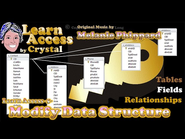 Learn Access -5- Modify Data Structure