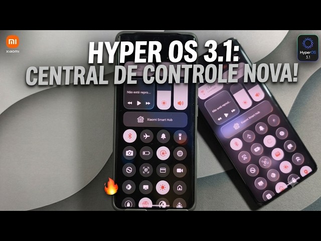 STUNNING NEW CONTROL CENTER FOR HYPEROS! How to Enable on Redmi and Poco (With Transparency)!