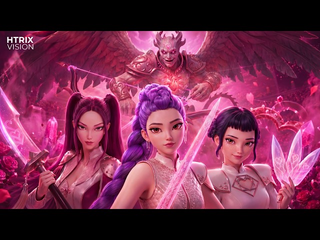 "What It Sounds Like" Cupid Version | KPop Demon Hunters | Fanmade Animated Video