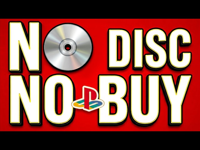 The Great SONY PLAYSTATION Crisis 💿 The End of Physical Media