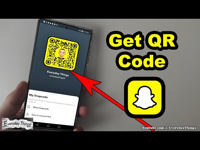 How to Get QR Code for Snapchat