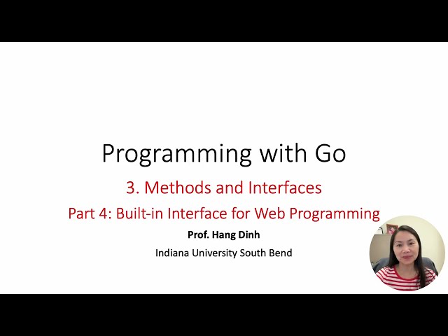 Programming in Go | Methods and Interfaces | Part 4