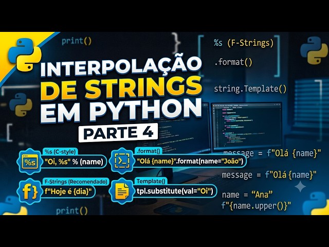 Interpolação de Strings com PYTHON