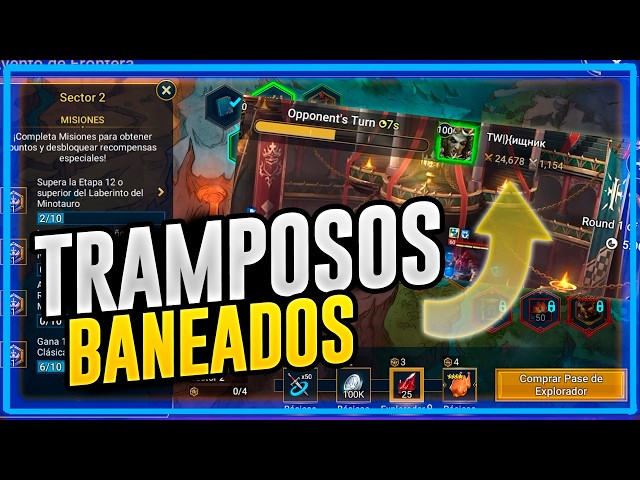 TRAMPOSOS PILLADOS (y BANEADOS) + Evento FRONTERA!【 RAID SHADOW LEGENDS 】