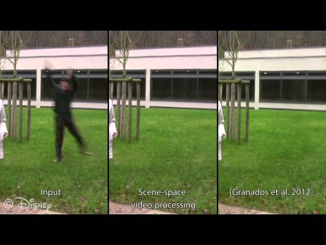 Sampling Based Scene-Space Video Processing