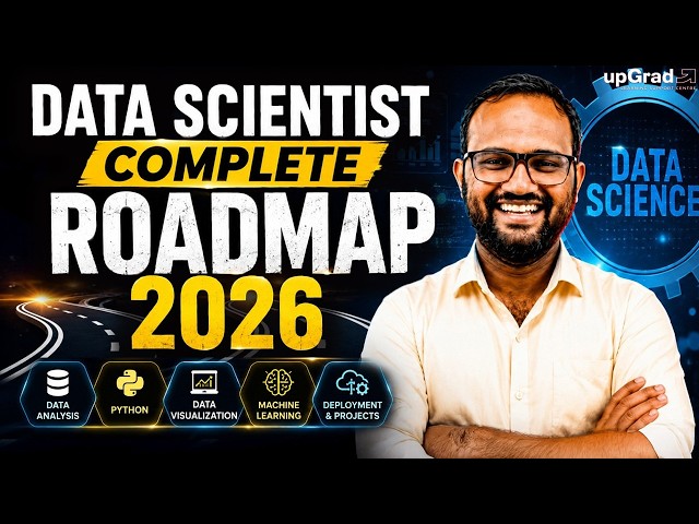 Data Science Roadmap 2026  | Data Scientist ஆக எப்படி ஆகலாம்? | upGrad offline Tamil