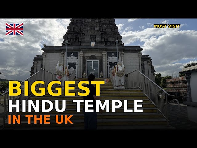 The BIGGEST Hindu Temple in Europe 🛕🇬🇧| Balaji Temple Birmingham | Free food , Darshan & Full Tour