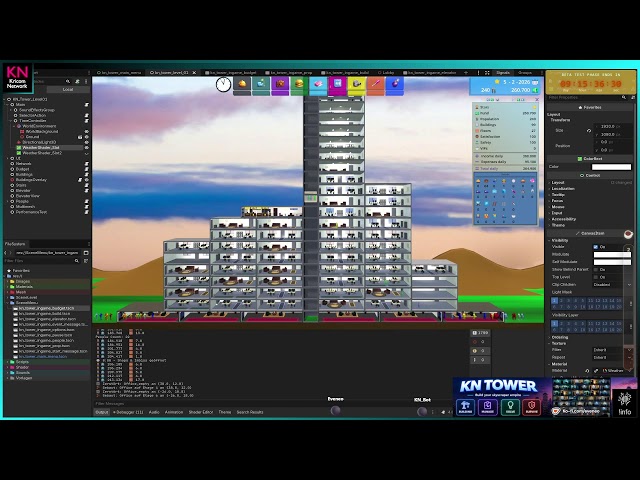 🛠️ GameDev 🛠️ - Developing KN_Tower 🏢 | 🤖 Godot | ⚙️ Blender | 🐍 Python | 🧮 GDScript | 🎨 Gimp