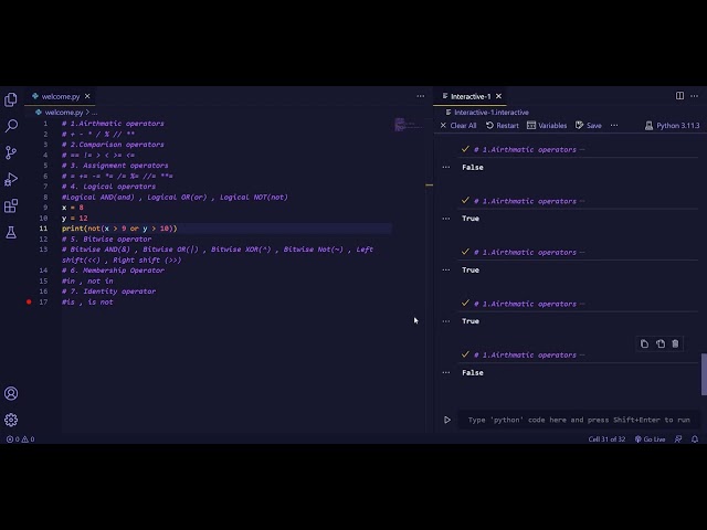 Chapter 1.2 | Operators in Python