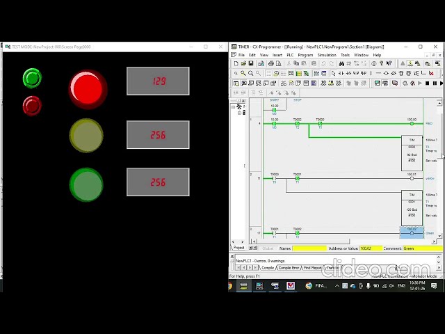 PLC Timer (T1) Explained | Timer ON (TON) Ladder Logic Tutorial | PLC Programming in Hindi
