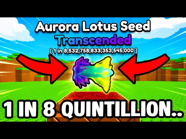 I GOT NEW RAREST TRANSCENDED SEED in BUILD A RING FARM UPDATE...