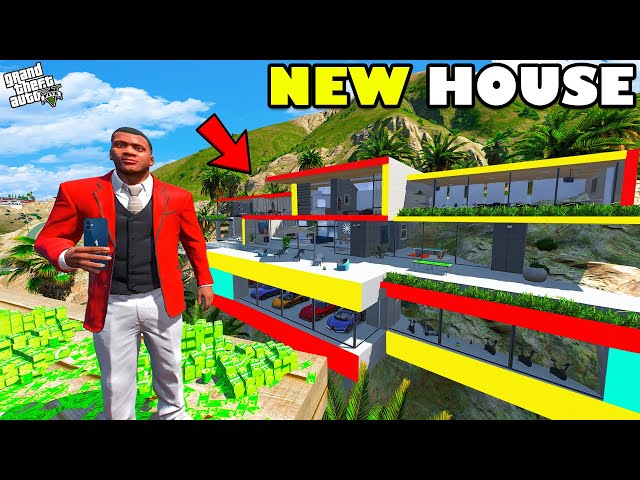 Franklin Buy New LUXURY & PREMIUM BIG MANSION In GTA 5! 🏡💎| SHINCHAN and CHOP