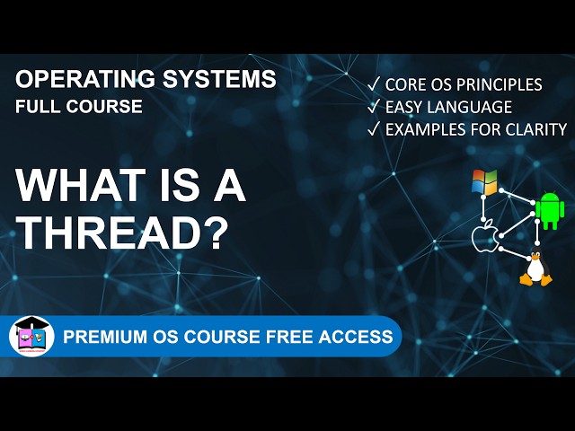 3.1. What is a Thread in OS? | Process vs Thread Explained