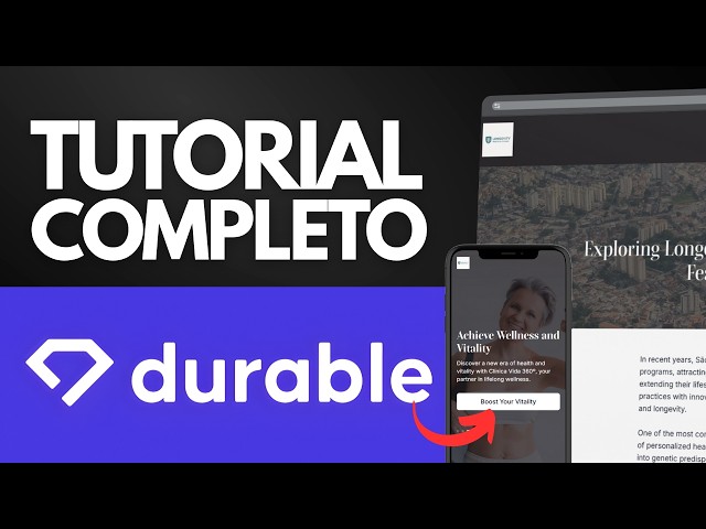 How to Use Durable AI | AI and SEO Website from Scratch - Durable.co Tutorial [STEP BY STEP]