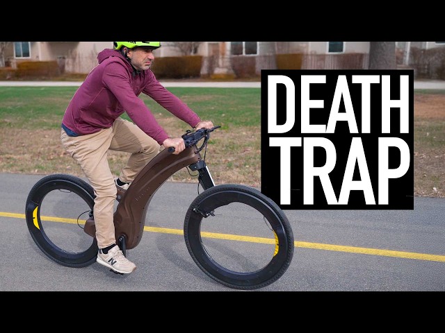 This Is The Worst Bicycle I've Ever Reviewed (The Reevo Hubless E-Bike)