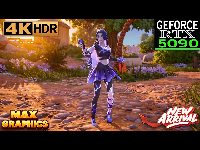 Fortnite Corascana Skin Gameplay | 4K Max Graphics "Zero Build" (Chapter 7 Season 2)