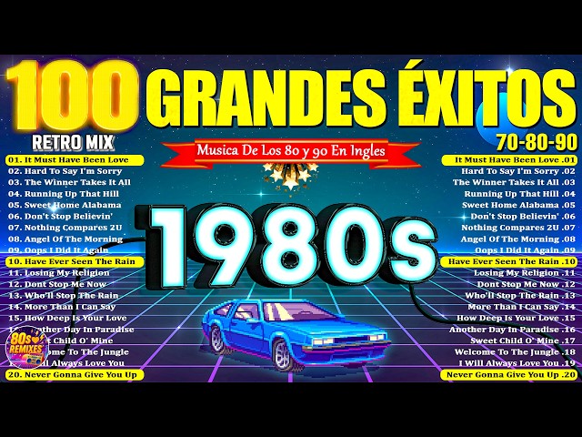 Clasicos De Los 80 y 90 - Las Mejores Canciones De Los 80 y 90 (Grandes Éxitos 80s)