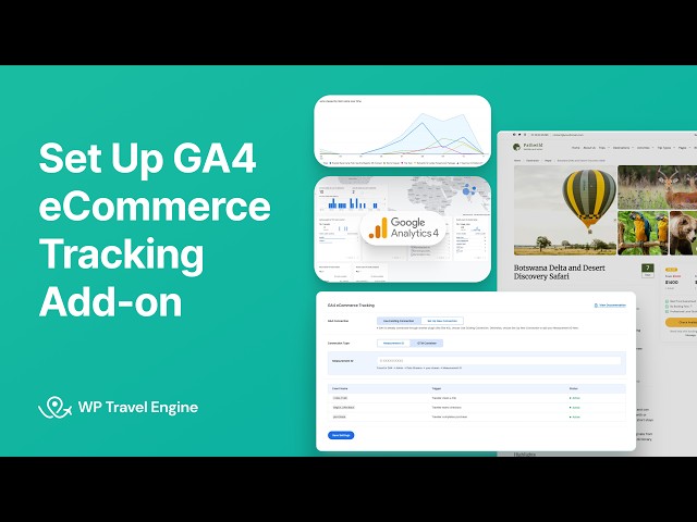 How To Set Up GA4 eCommerce Tracking Add-on | WP Travel Engine