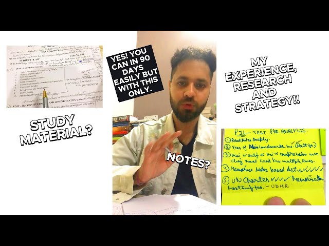 CRACK UGC NET LAW IN 90 DAYS | POSSIBLE? | MY STRATEGY, EXPERIENCE, ANALYSIS | 2024 | FIRST ATTEMPT