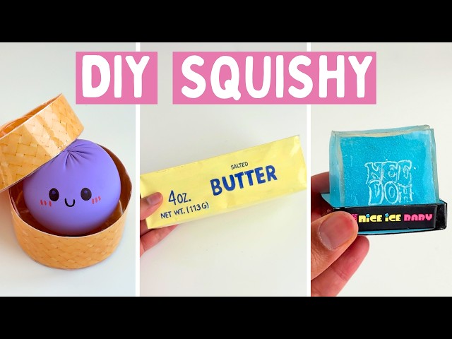 I Made MORE Viral TikTok Squishy At Home!