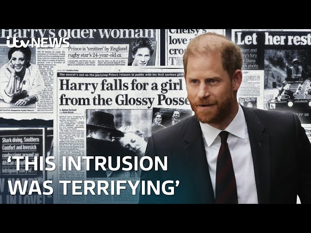 How Prince Harry's court evidence started with tension but almost ended in tears