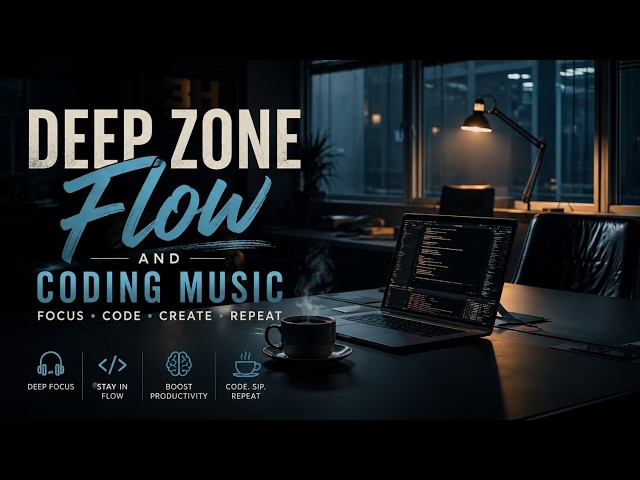 Deep Zone Coding Music | Deep Focus & Ambient Sounds For Software Engineers