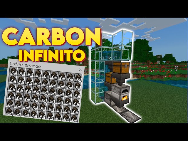 🟢✅Cómo Hacer una GRANJA DE CARBÓN INFINITA en Minecraft 1.21 |Java & Bedrock|