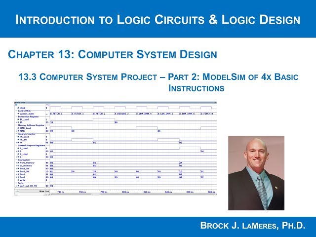 Computer Project - Part 2: Simulation of 4x Basic Instruction