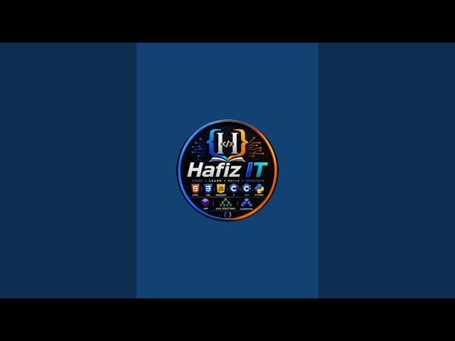 Hafiz IT | Learn C HTML, CSS, JavaScript, Python & Computer Science