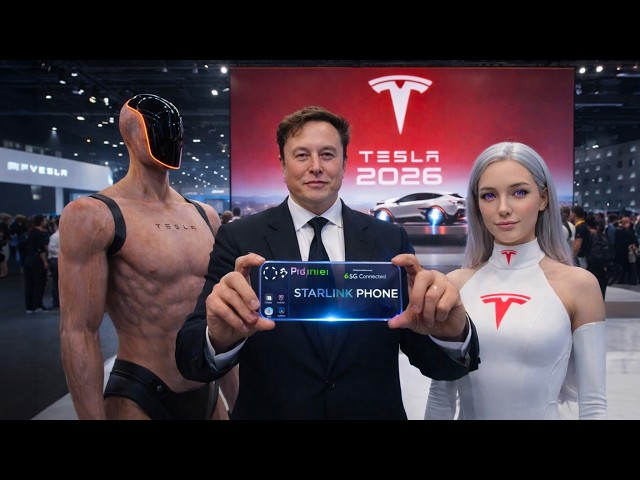Elon Musk SHOCKS Tech Industry with Tesla’s 2026 Projects: Optimus V, AI Nexus & Falcon X