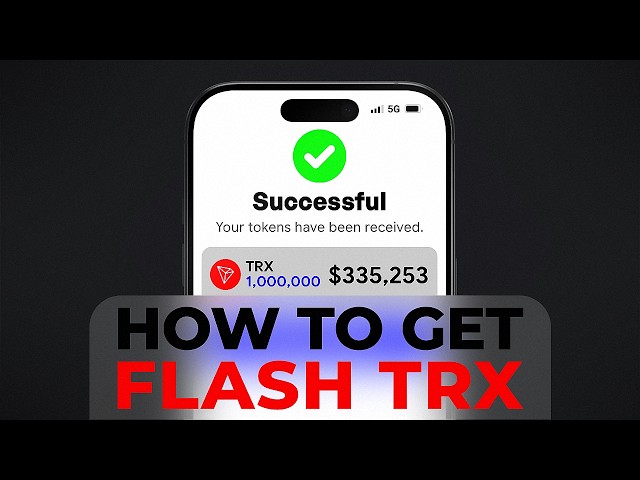 How to Get Flash TRX in 2026 – TRX for Trust Wallet & TronLink