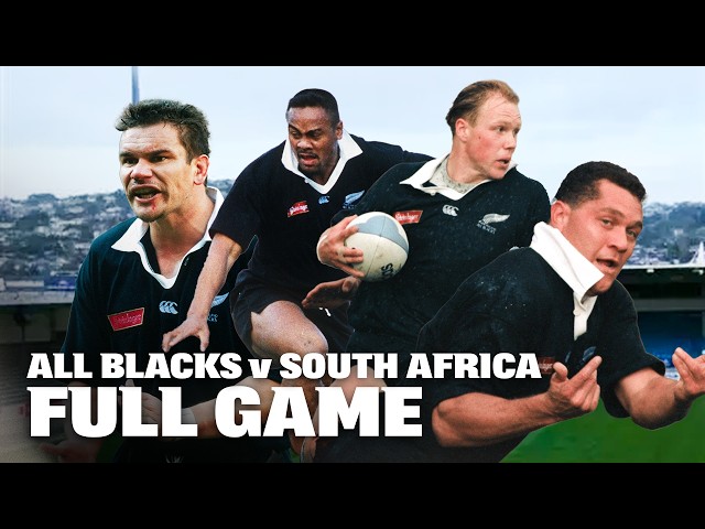 FULL MATCH, 1994 | All Blacks v South Africa, First Test (Dunedin)
