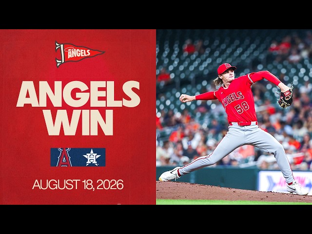 Angels vs. Astros Game Highlights (8/18/26) | MLB Highlights