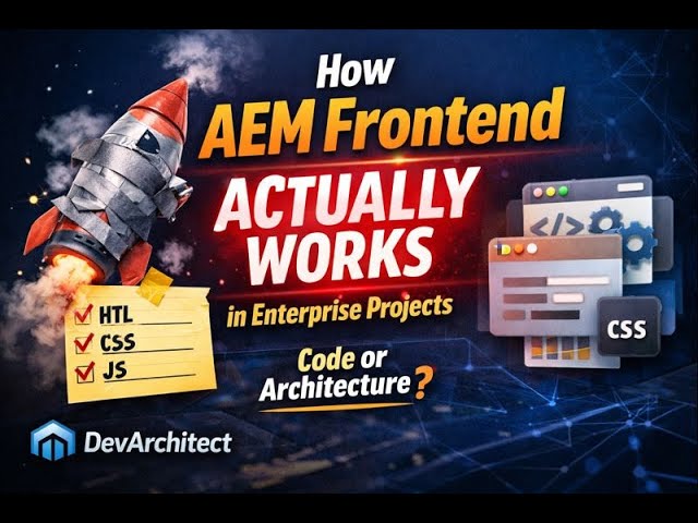 How AEM Frontend ACTUALLY Works in Enterprise Projects | DevArchitect