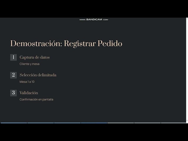 Primer incremento del sistema (RestoControl)