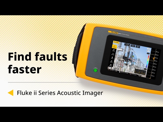 Fluke ii Series Acoustic Imager | Detect Hidden Faults Faster