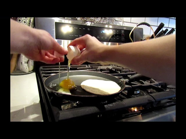 spicy egg and cheese wrap