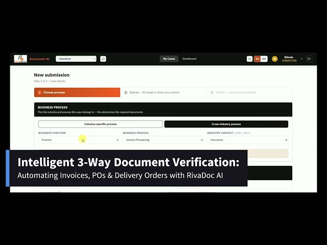 RivaDoc AI: Automated 3-Way Invoice Matching | Smart Verification for Invoices, POs & DOs