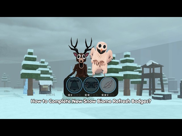 Full Guide ng SNOW BIOME REFRESH UPDATE In 99 Nights In The Forest! (Tagalog)
