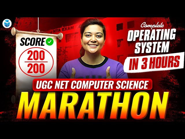 UGC NET Computer Science Marathon | Operating System Complete Revision by Aditi Mam